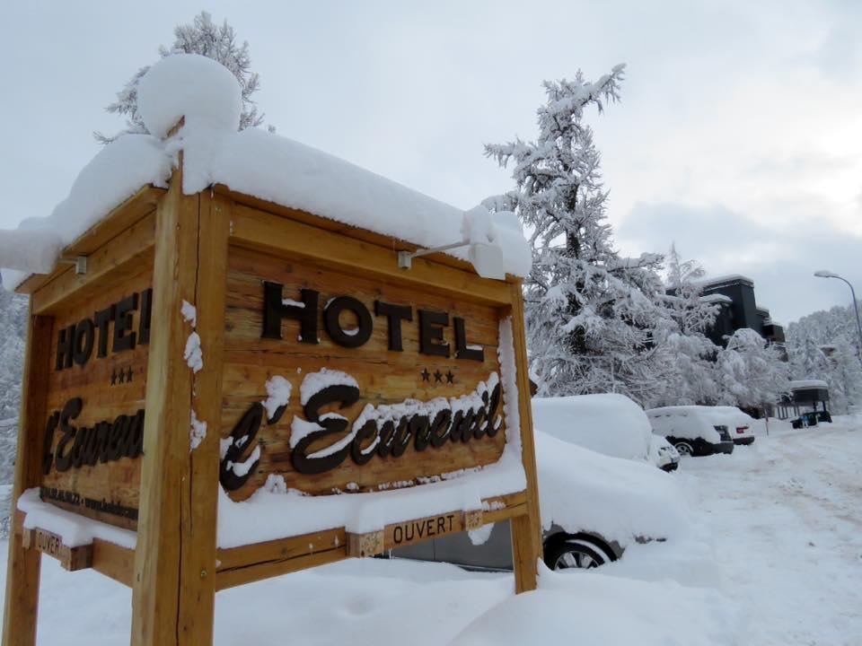 Hôtel Ecureuil Vars  Exterior foto